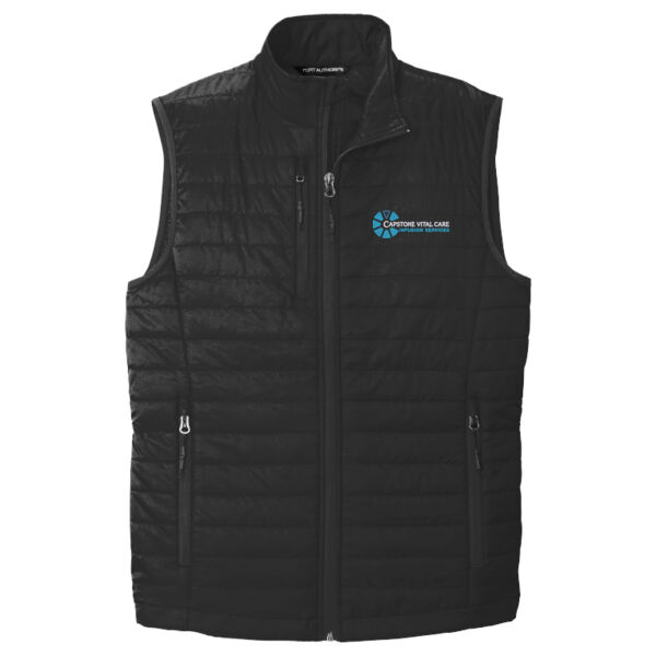 Capstone Vital Care Embroidered - Packable Puffy Vest Thumbnail