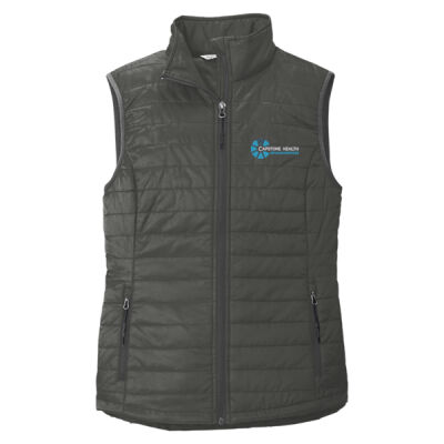 Capstone Health Embroidered - Women's Packable Puffy Vest Thumbnail