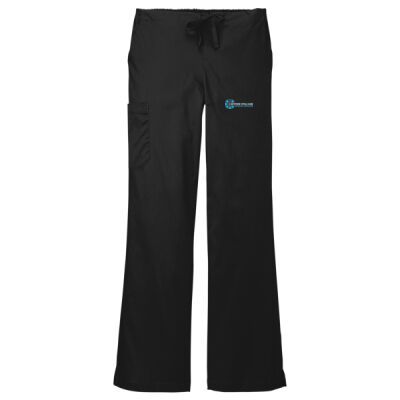 Capstone Vital Care Embroidered - Women's WorkFlex Flare Leg Cargo Pant Thumbnail