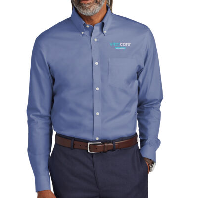 Vitalcare of Largo Embroidered - Wrinkle Free Stretch Pinpoint Shirt Thumbnail