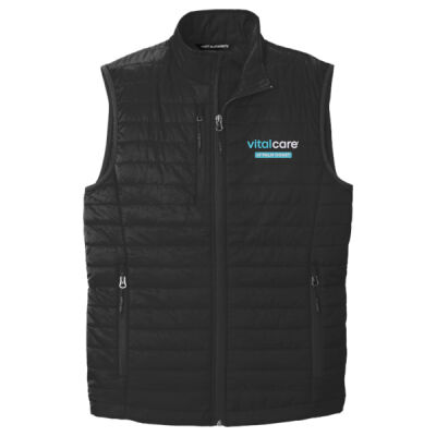 Vitalcare of Palm Coast Embroidered - Packable Puffy Vest Thumbnail