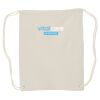 Canvas Drawstring Backpack Thumbnail